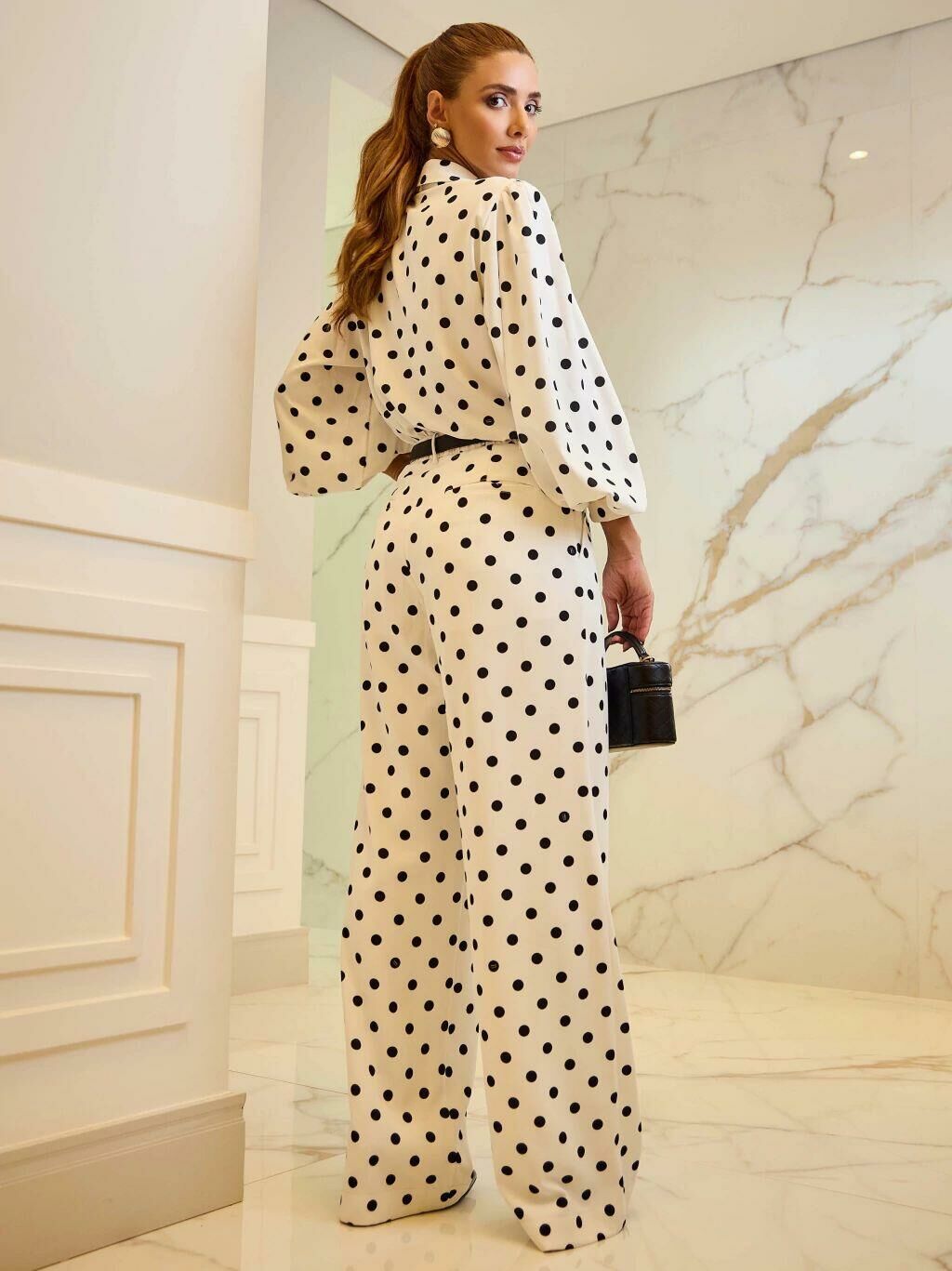 Imagem de Conjunto Alfaiataria Poá Luzia Fazzolli